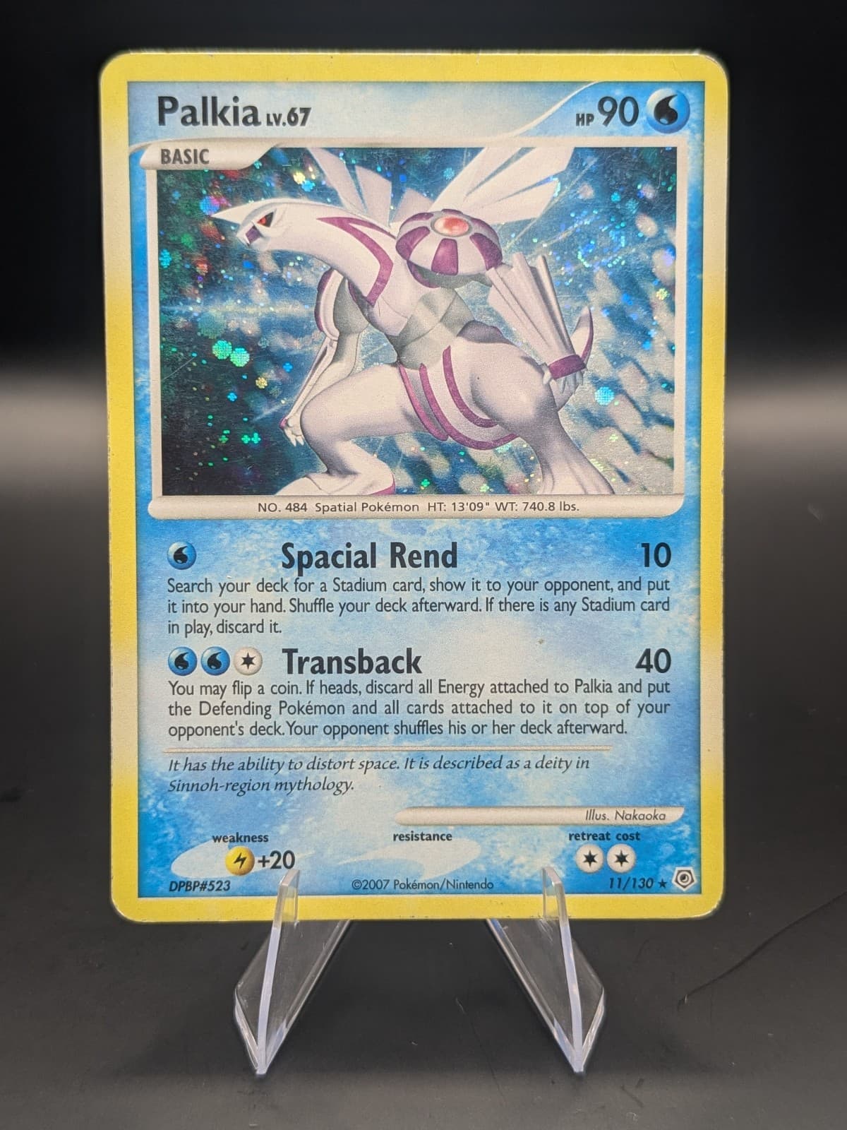 Palkia 11/130 Diamond and Pearl Holo HP