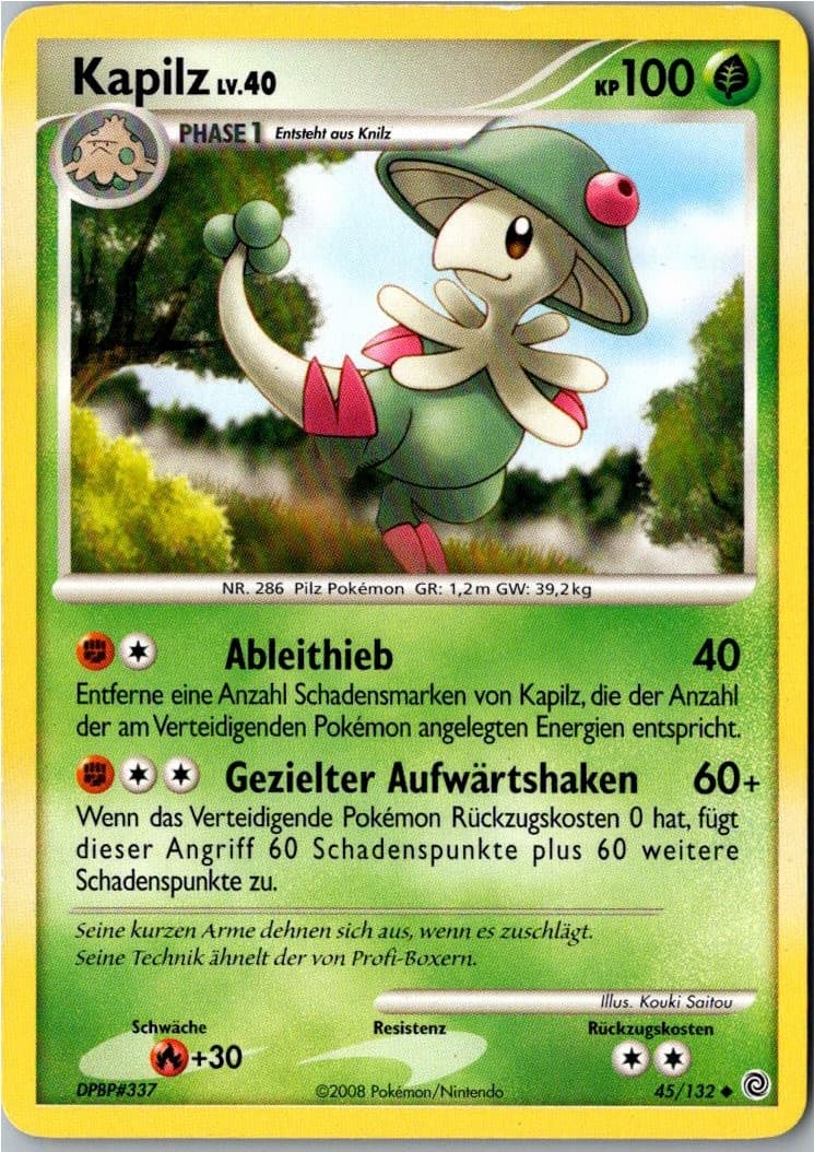 Pokemon Kapilz 45/132 Rätselhafte Wunder Deutsch