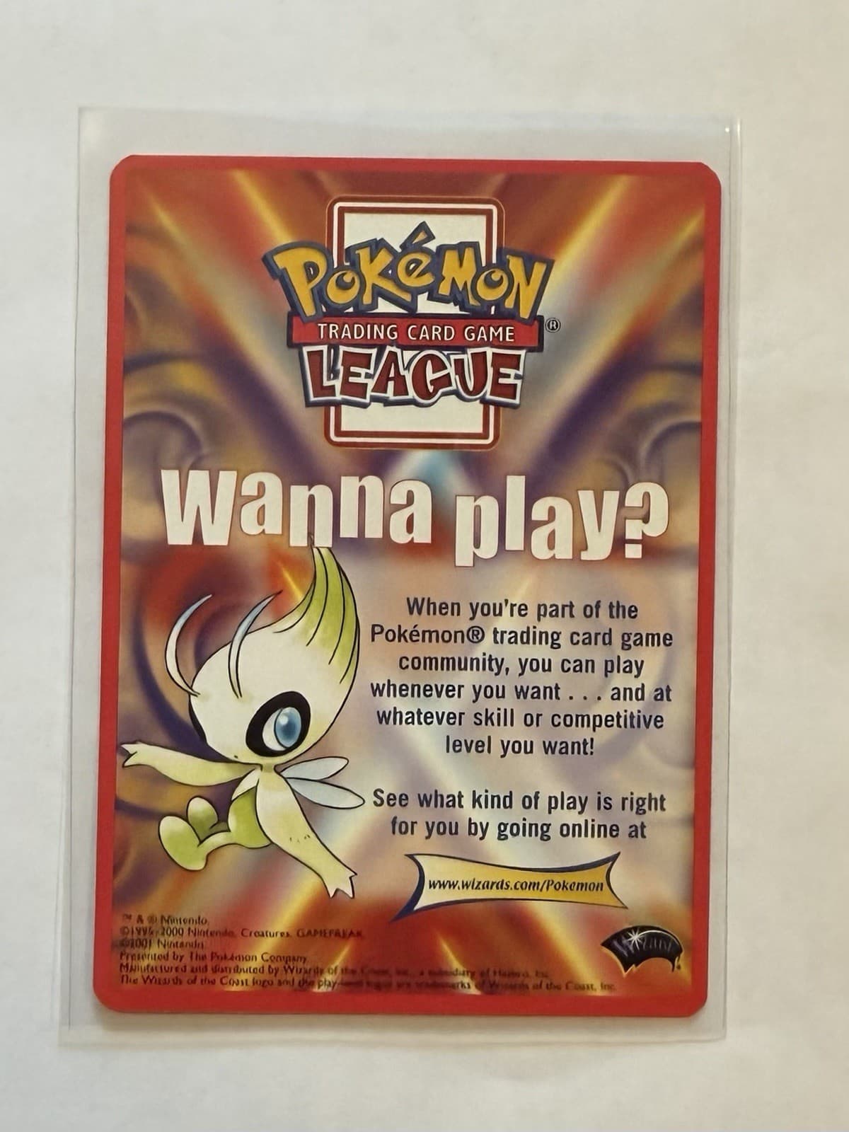 2001 POKEMON CENTER WOTC PROMO BLACK STAR #41 LUCKY STADIUM-N.Y INSERT ONLY(7)