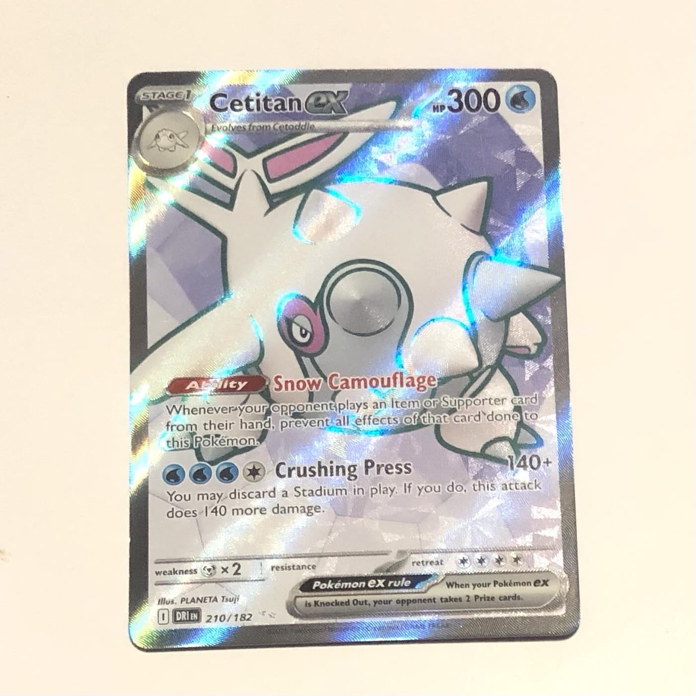Cetitan ex 210/182 Sv10: Destined Rivals Holo
