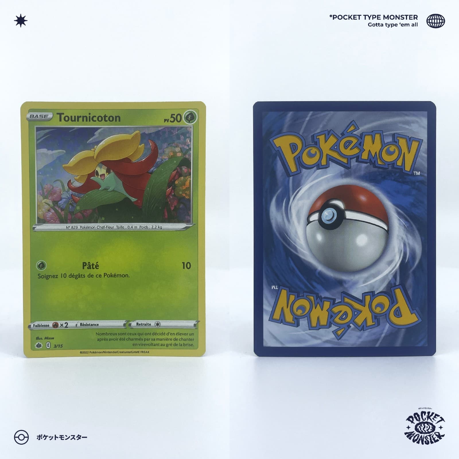 TOURNICOTON 3/15 McDonald's Promo HOLO M22 VF FR Carte Pokémon