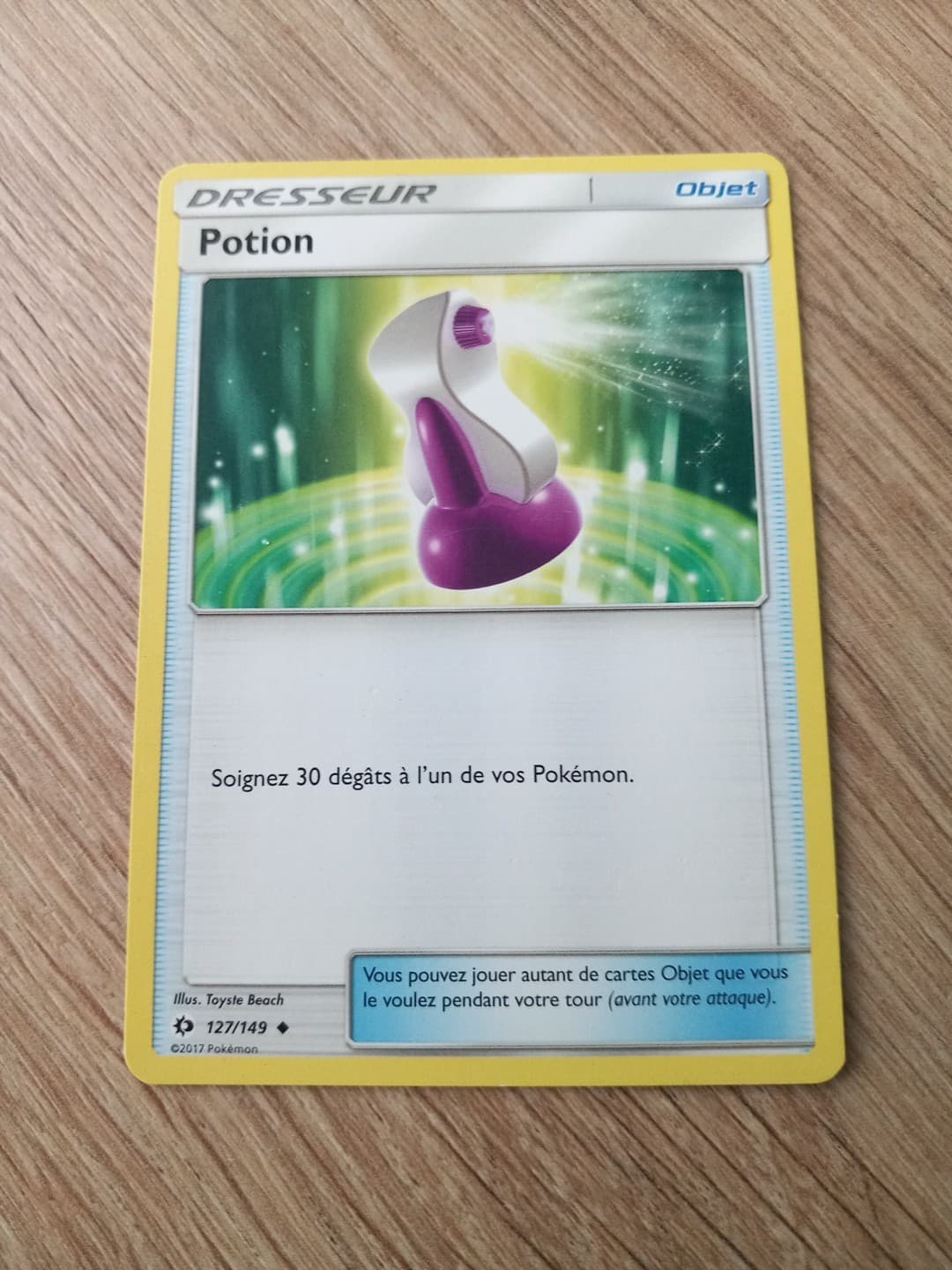 Potion - SL01:Soleil et Lune - 127/149 - Carte Pokemon Neuve Française