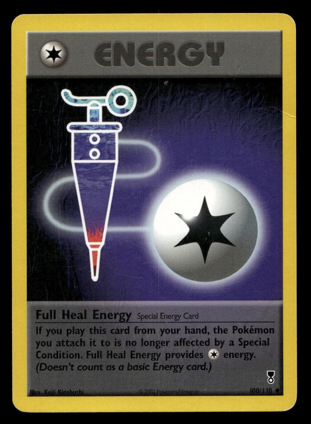 FULL HEAL ENERGY 100/110 UNCOMMON LEGENDARY COLLECTION POKEMON MODERATELY PLAYED