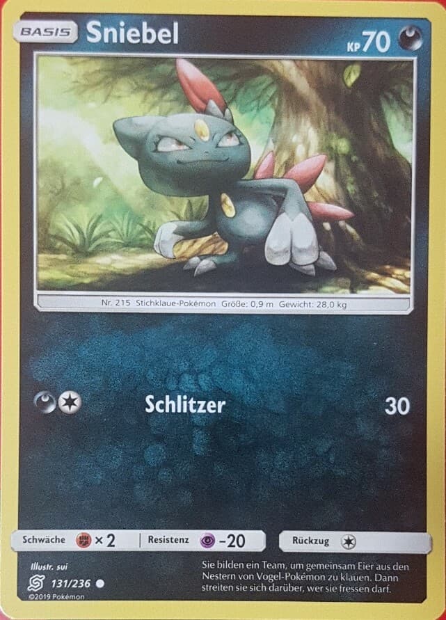 Pokemon - 131/236 - Sniebel - Bund der Gleichgesinnten