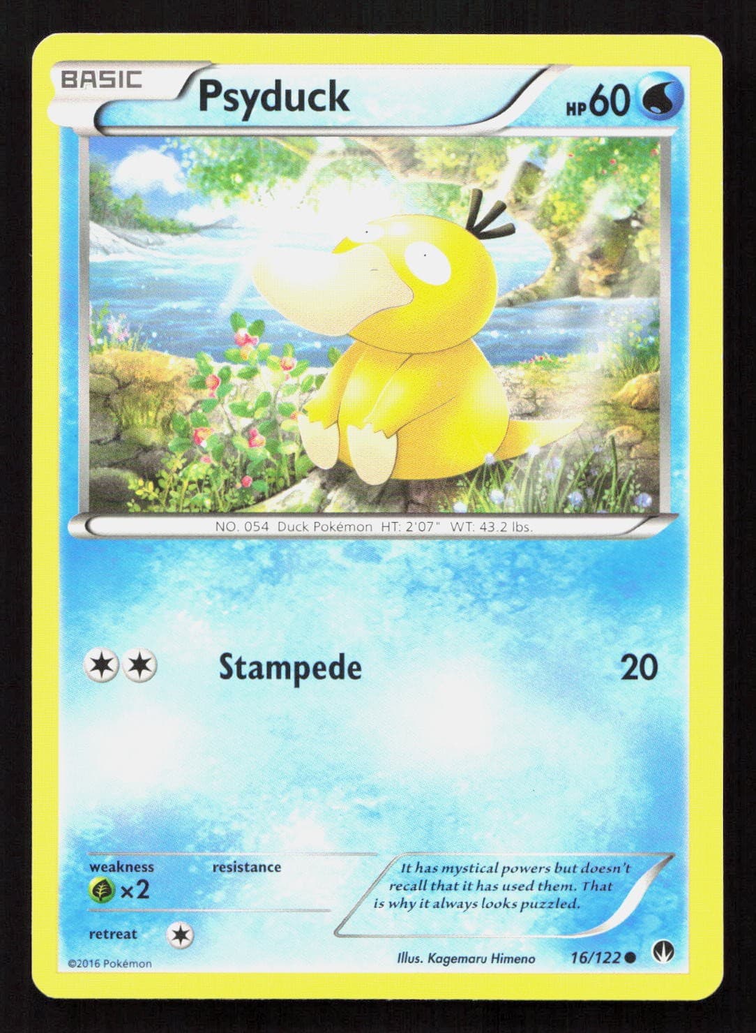 PSYDUCK 16/122 Pokemon BREAKPOINT