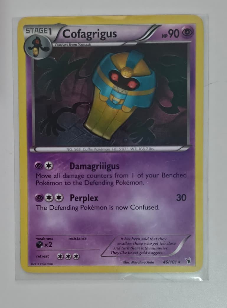 Pokémon Cofagrigus Noble Victories 46/101 LP