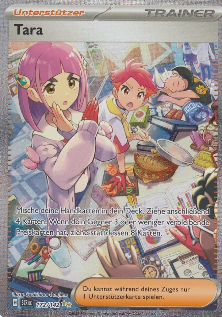 Tara 172/142 Special Illustration Rare Stellarkrone Pokemon Karte Deutsch