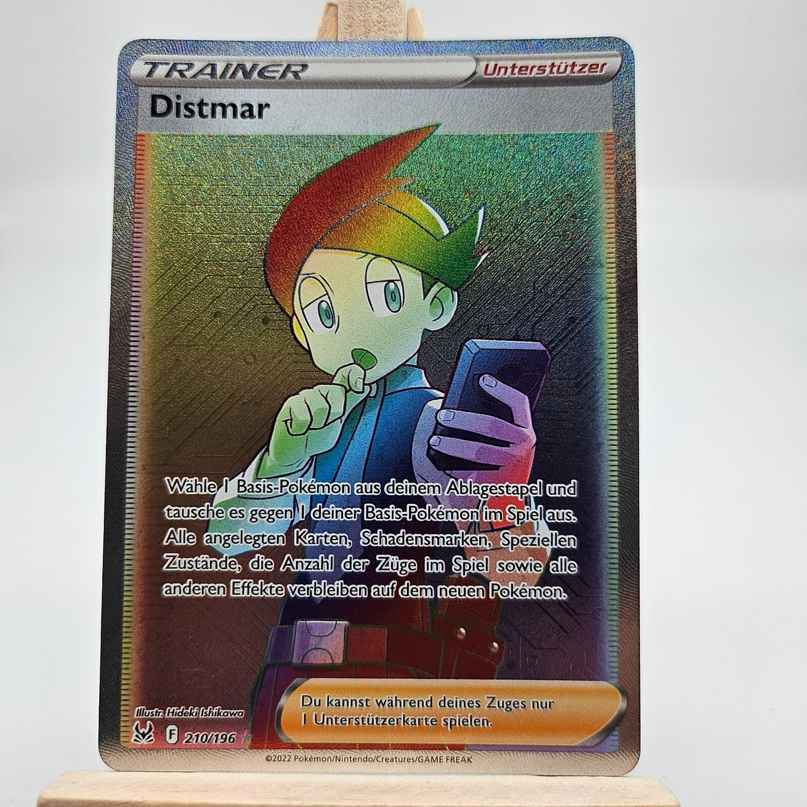 Pokemon Distmar 210/196 Verlorener Ursprung Trainer NM Deutsch
