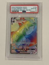 2020 DARKNESS ABLAZE F/A SALAMENCE VMAX SECRET #194 PSA 10