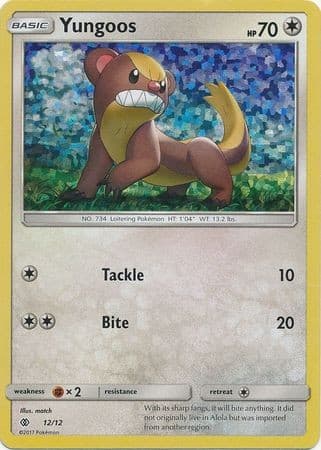 Yungoos (12/12) [McDonald's Promos: 2017 Collection] Lightly Played Holofoil