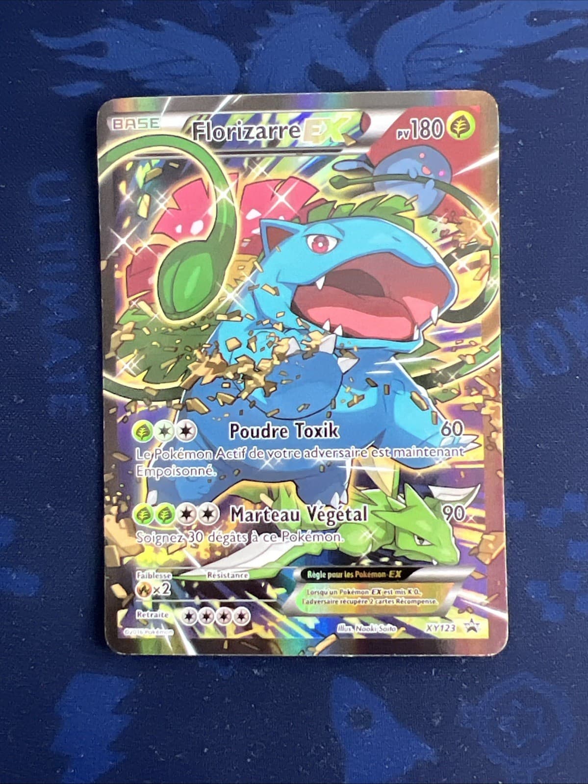 Cartes Pokémon : FLORIZARRE EX XY123 - Promo XY - FRA Good