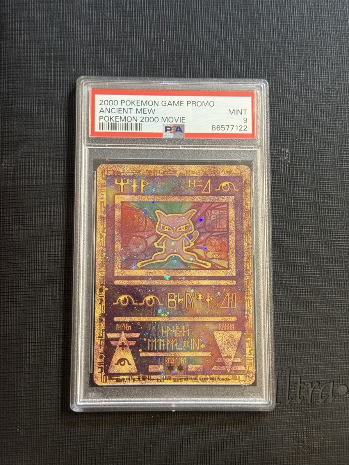 Pokemon Ancient Mew 1/1 Miscellaneous Cards & Products Holo Promo PSA 9 2000