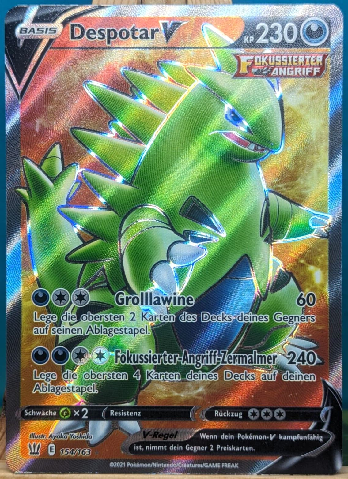 POKEMON - Kampfstile - Despotar V - 154/163 - Deutsch