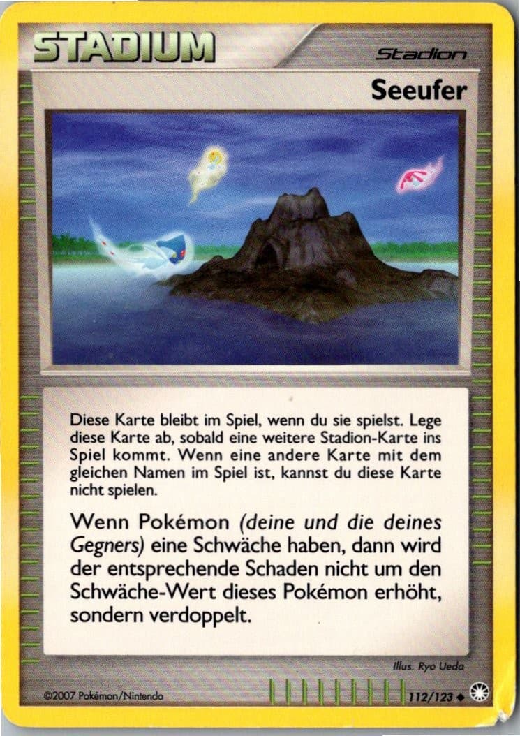 Pokemon Seeufer 112/123 Geheimnisvolle Schätze Deutsch