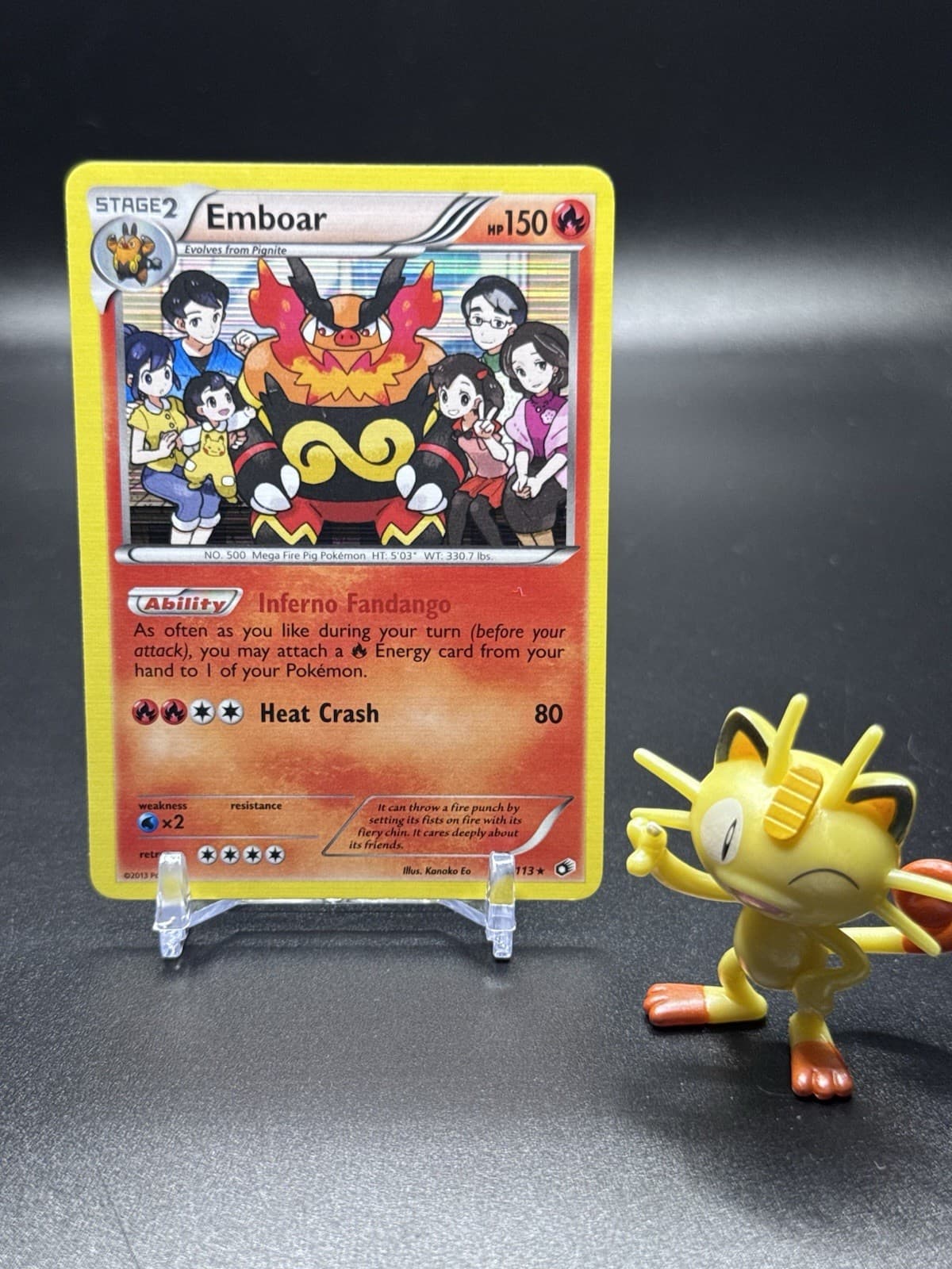Emboar 27/113 Pokemon Legendary Treasures Holo - LP