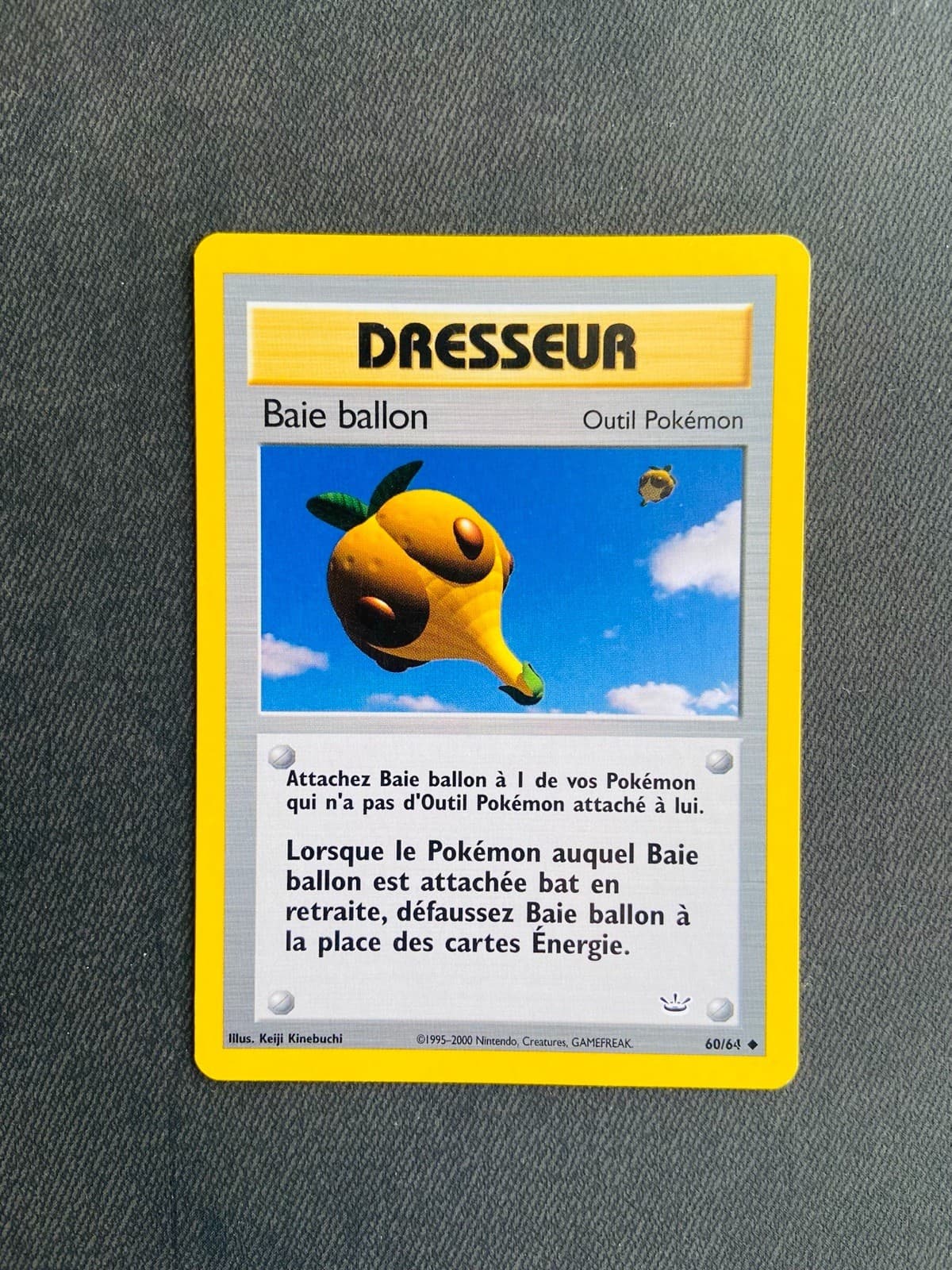 Carte Pokemon Baie Ballon 60/64 Unco Neo Révélation Wizards