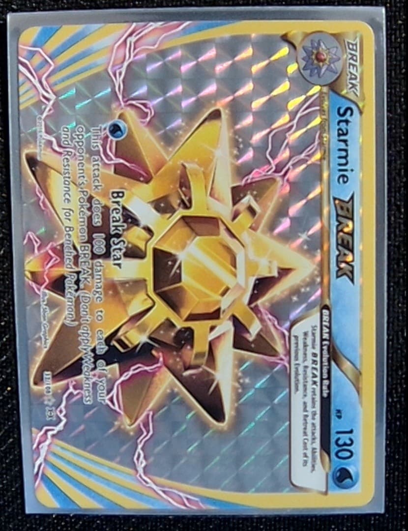 Pokemon TCG Starmie BREAK 32/108 Holo XY - Evolutions Rare BREAK