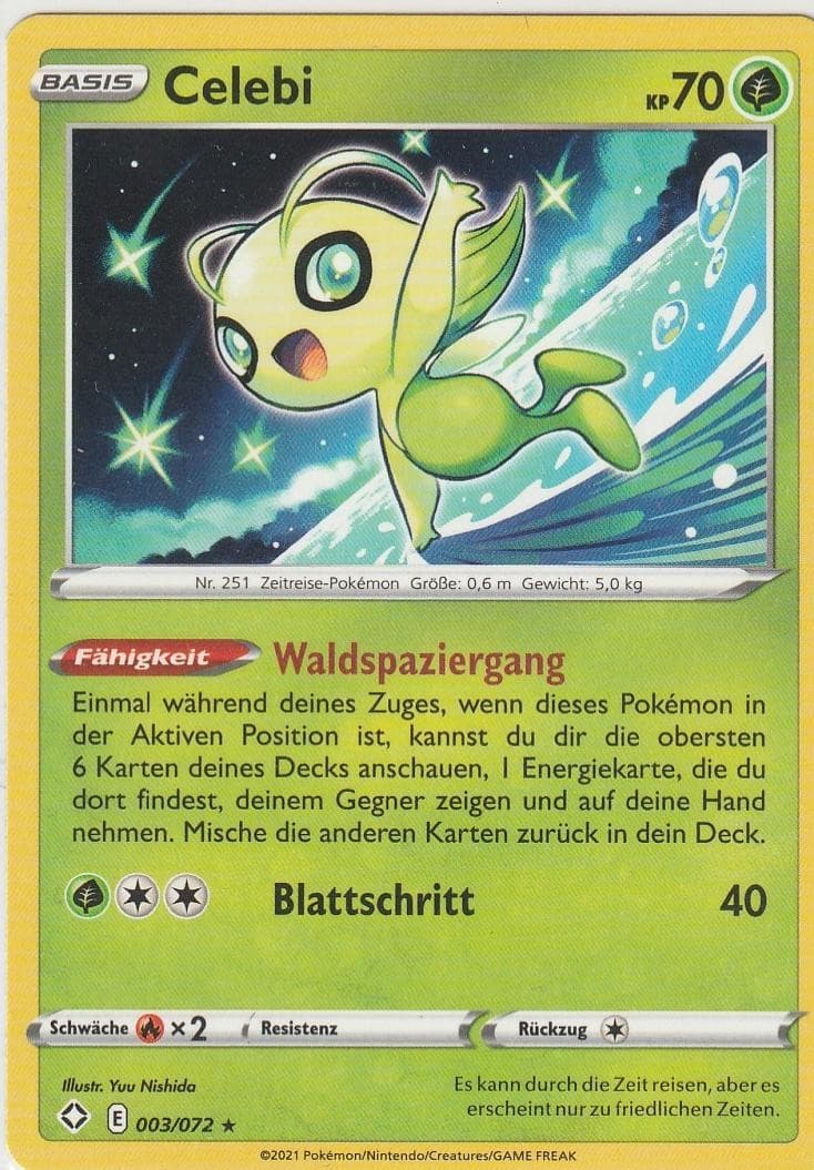 Pokémon Celebi Glänzendes Schicksal #3 🇩🇪