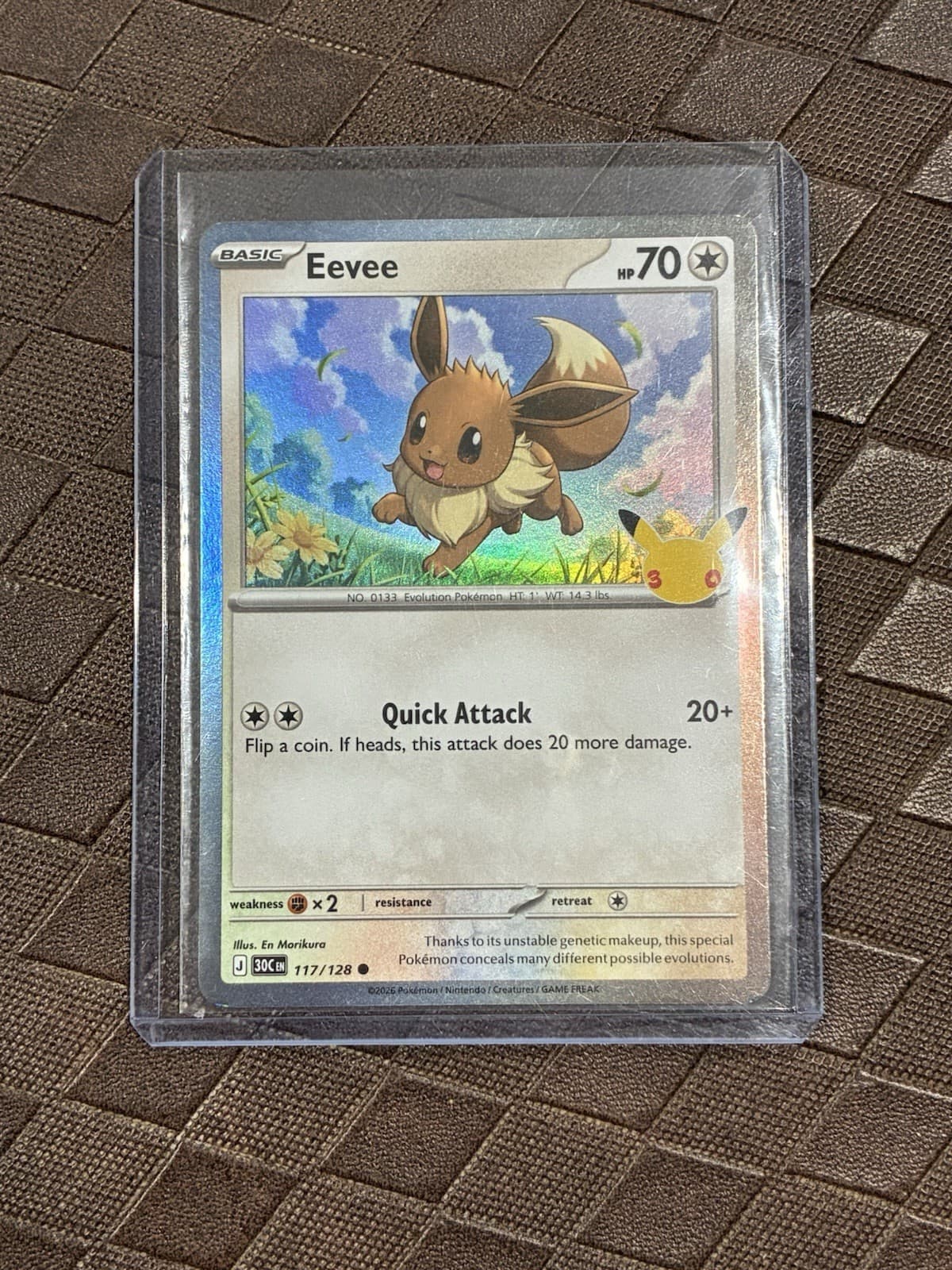 Pokemon Eevee #117 30th Celebration