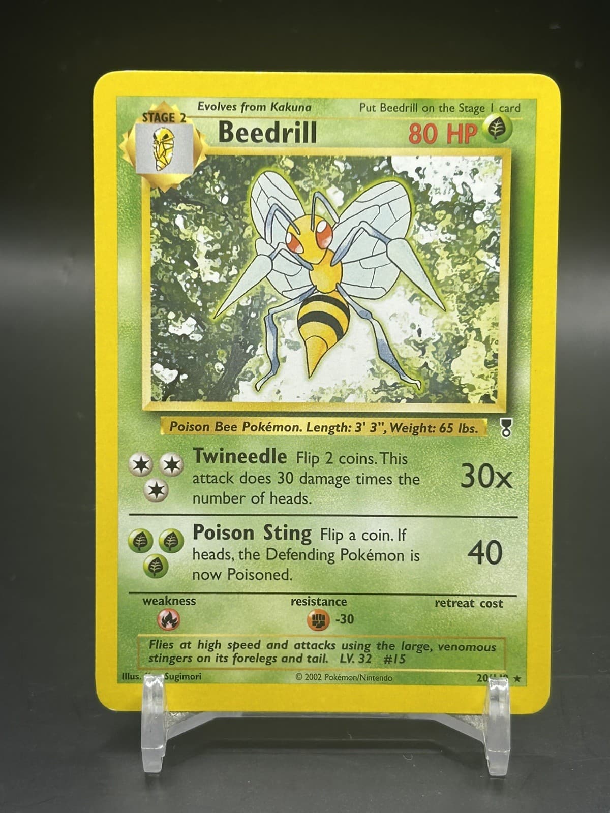 Beedrill 20/110 Rare Legendary Collection Pokemon Lightly Played