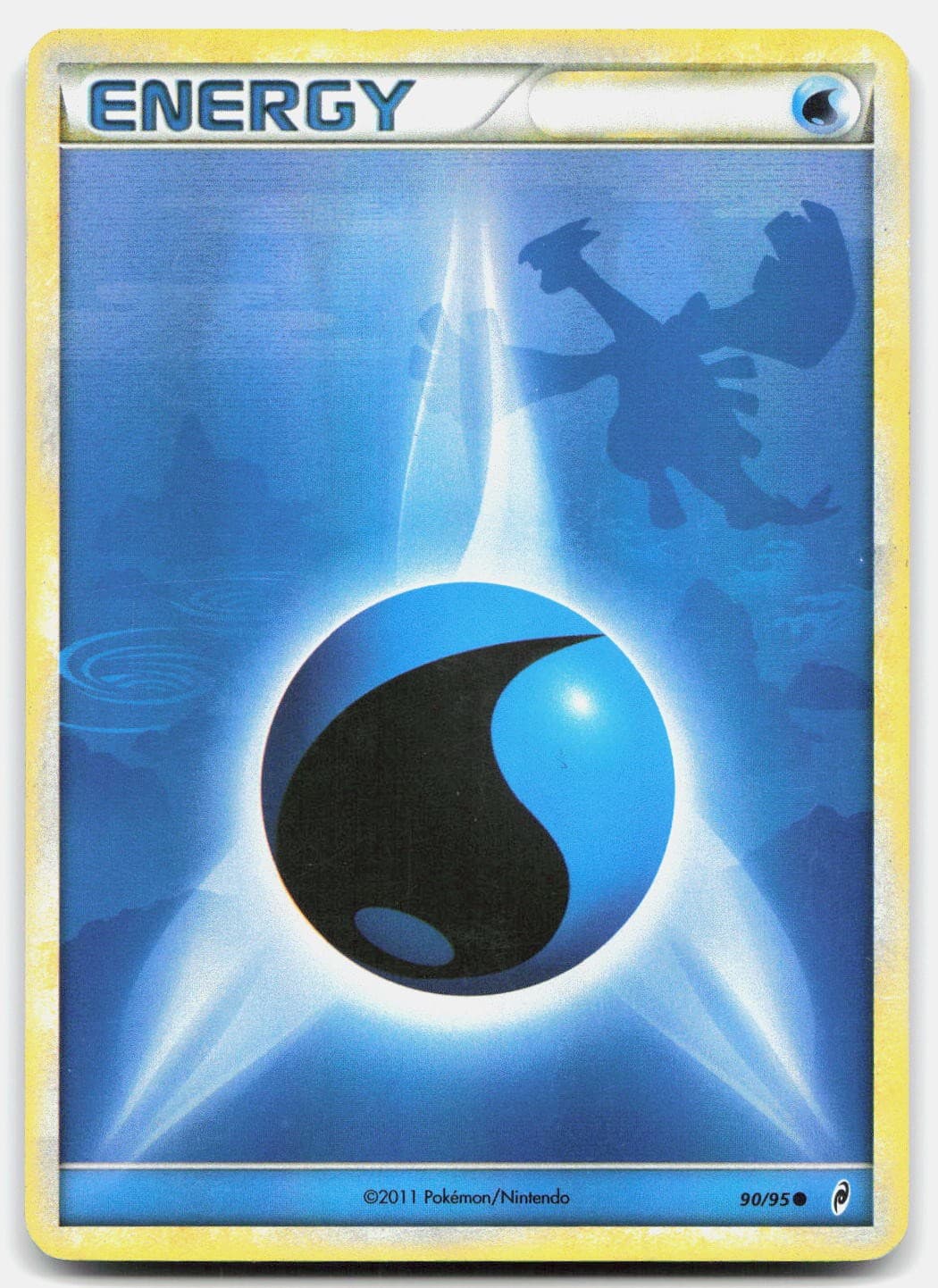 Water Energy 90/95 Common Call of Legends Pokemon Holo Moderately Played +