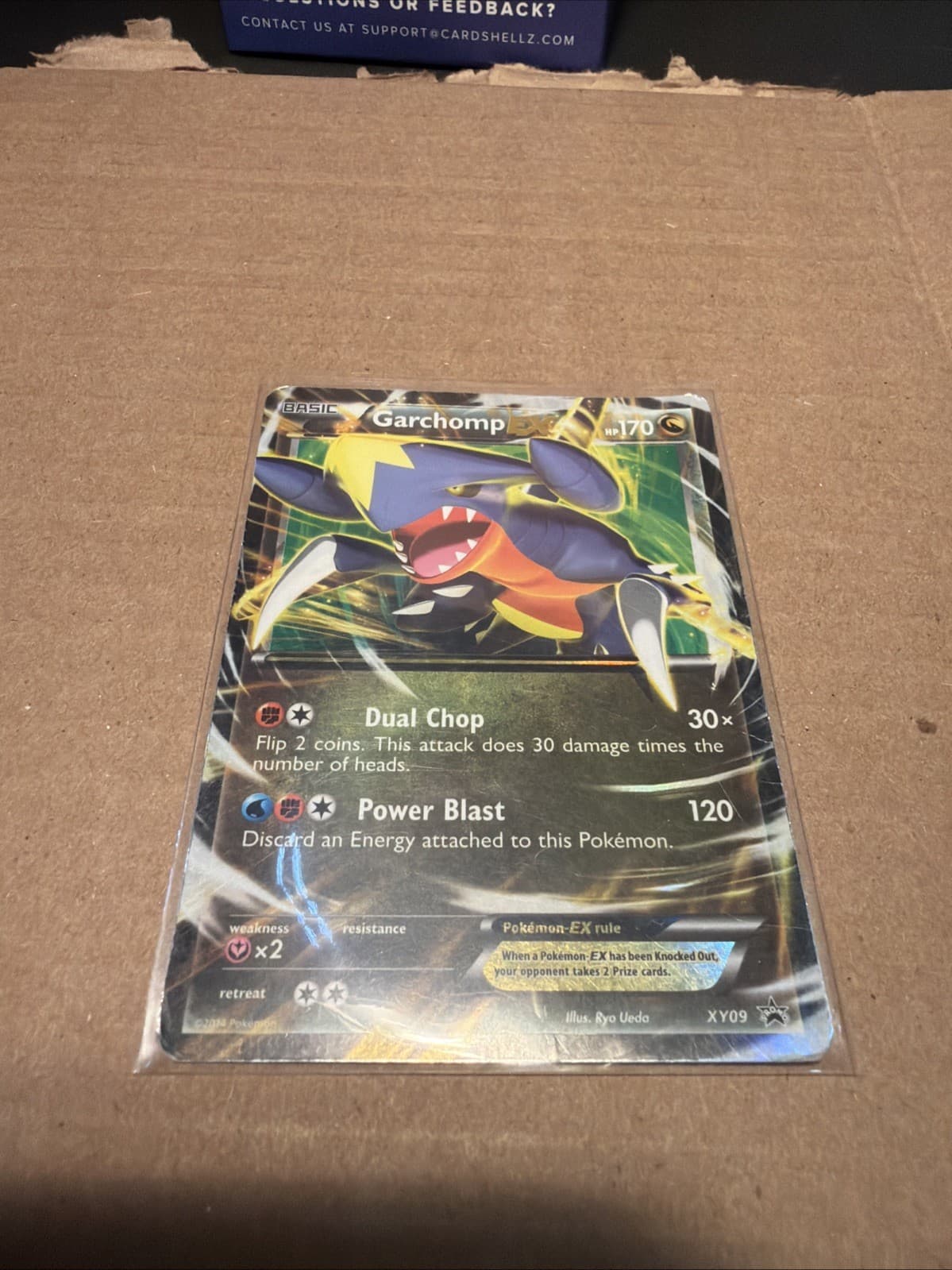 Garchomp EX XY09 Holo Pokemon TCG Black Star Promo Card HP