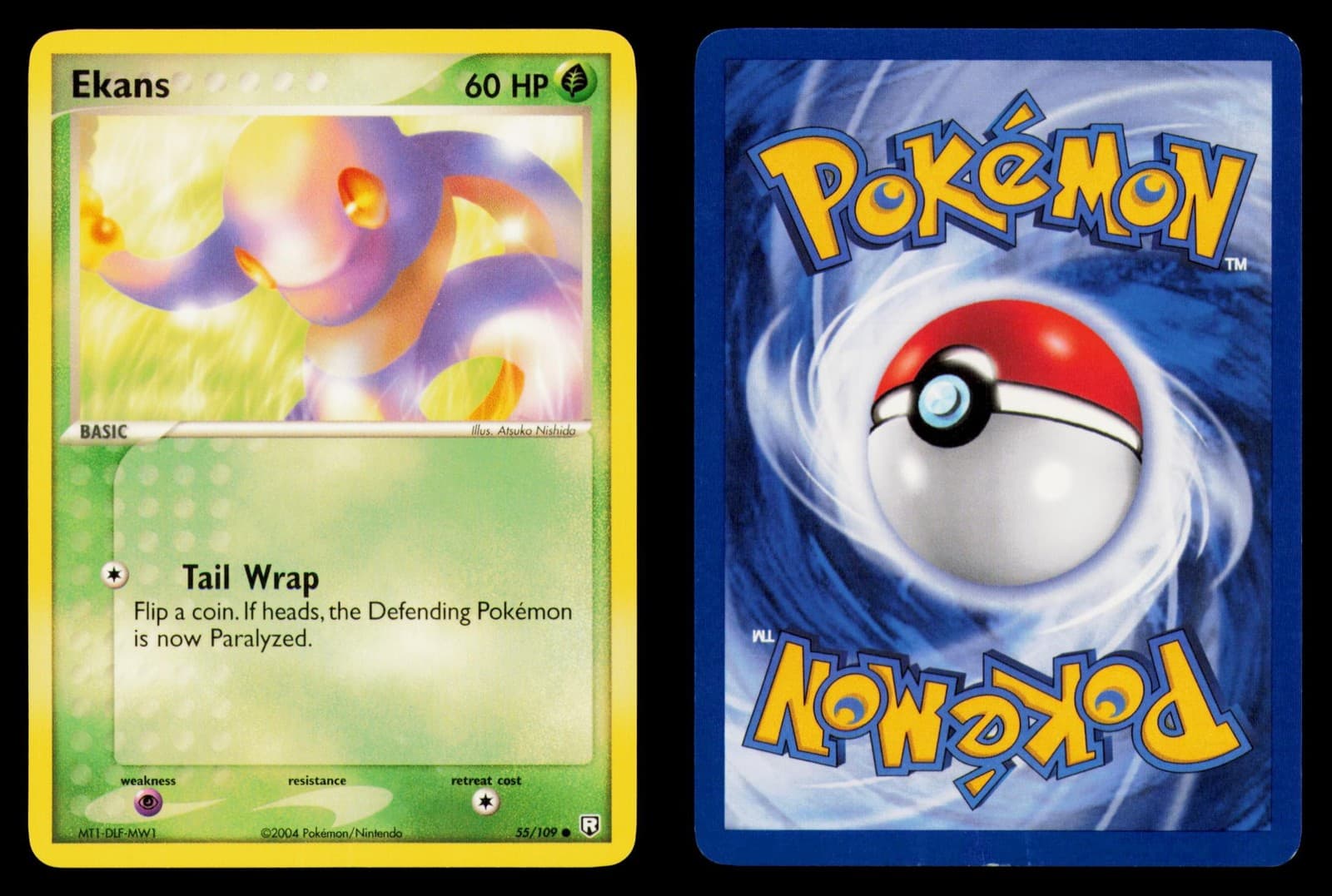 EKANS 2004 55/109 TEAM ROCKET RETURNS POKEMON