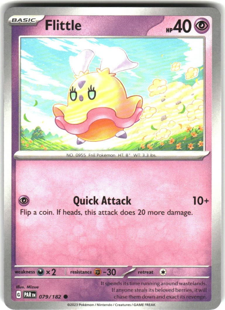 Flittle Paradox Rift 079/182 Pokémon — English Near Mint
