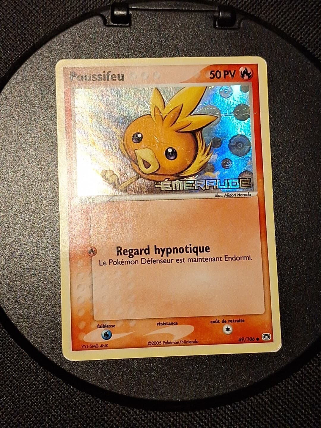 Carte Pokémon Poussifeu 69/106 Ex Emeraude