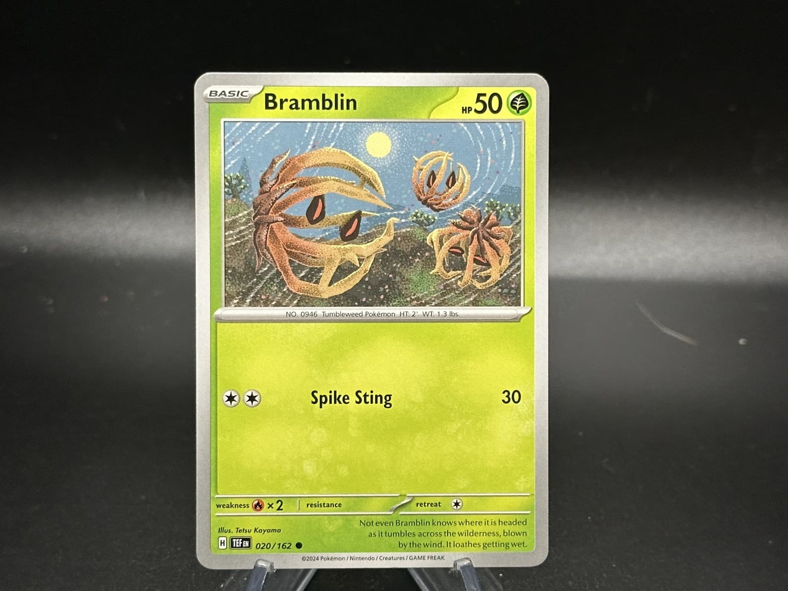 Bramblin - 20/162 Temporal Forces - Pokémon TCG
