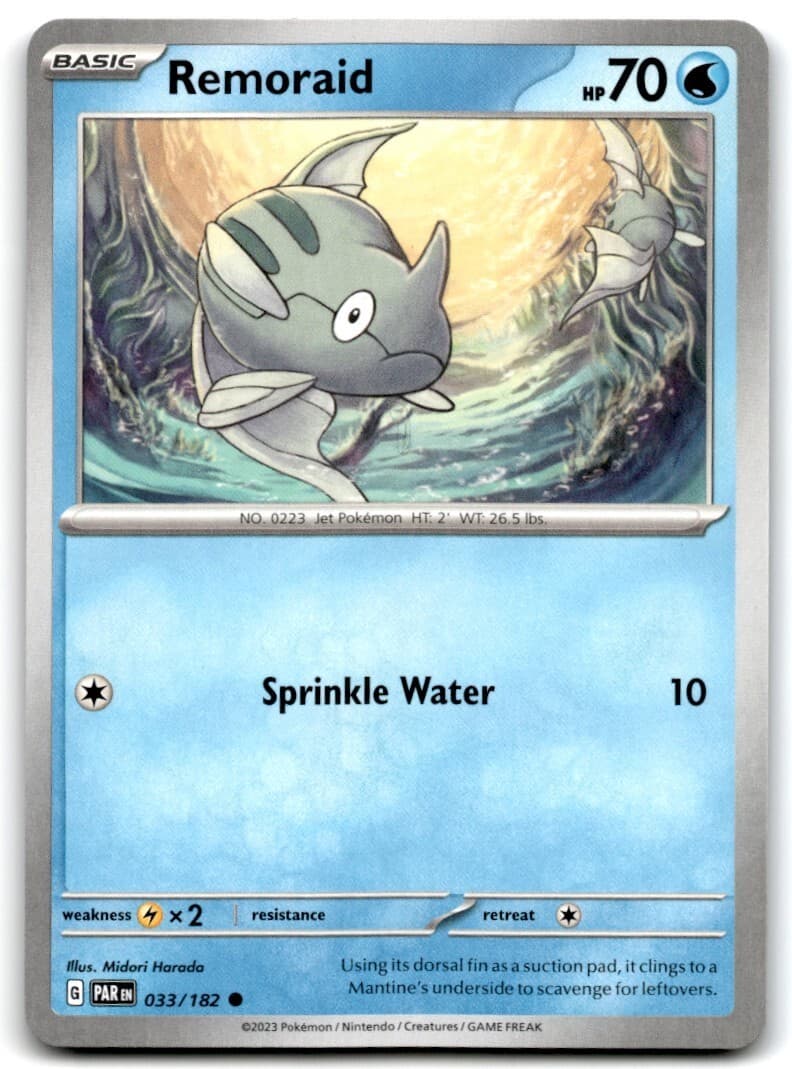 2023 Scarlet & Violet Series - Paradox Rift Remoraid Basic/Common #33