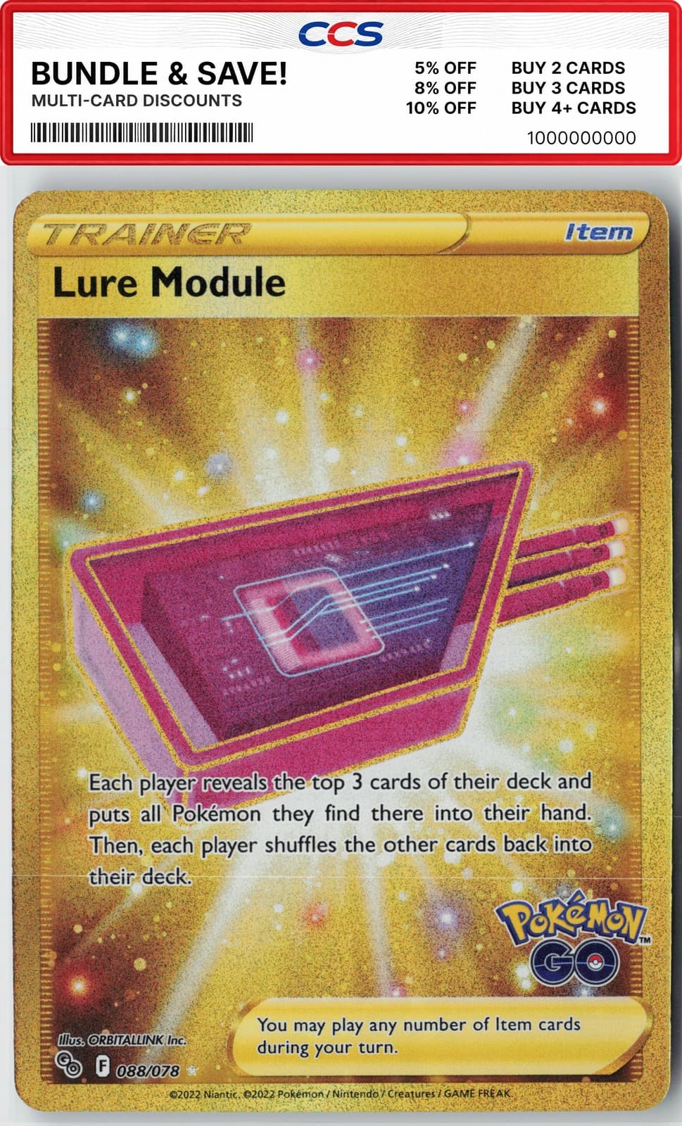 Lure Module (Secret) 088/078 Pokemon GO