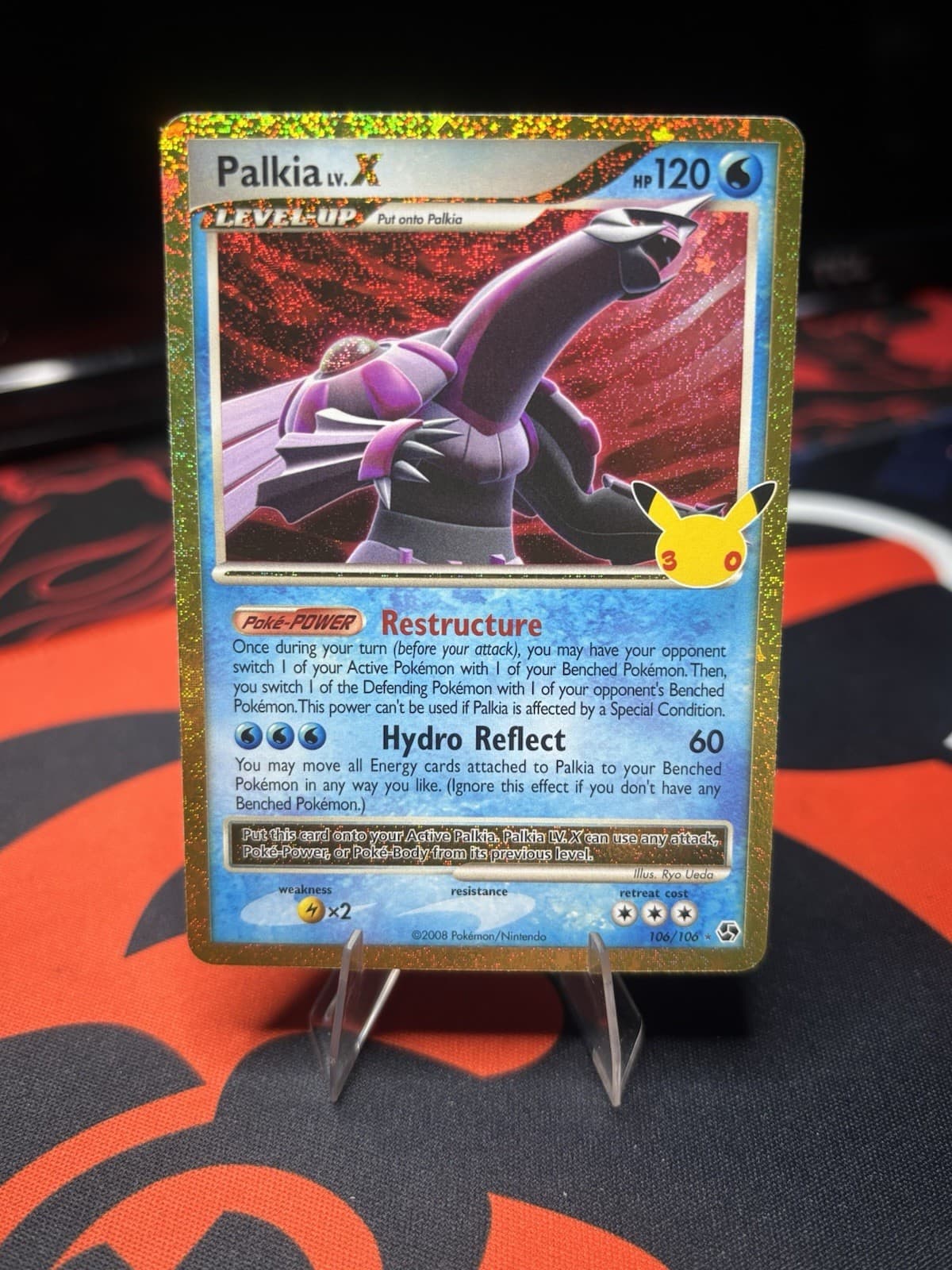 Palkia LV.X 106/106 Holo ME: 30th Celebration Classic Collection Pokemon NM
