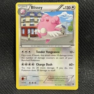 Blissey 81/119 Rare Phantom Forces Pokemon Lightly Played