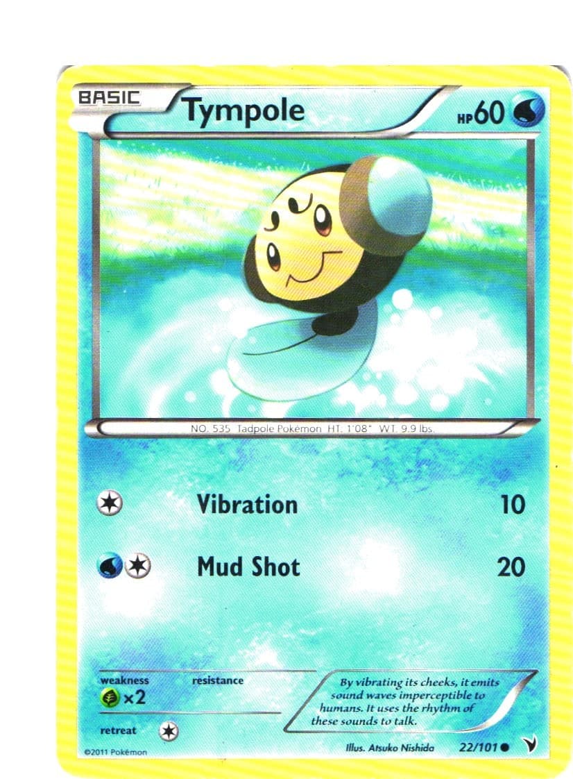 Tympole Common Noble Victories 22/101 MP