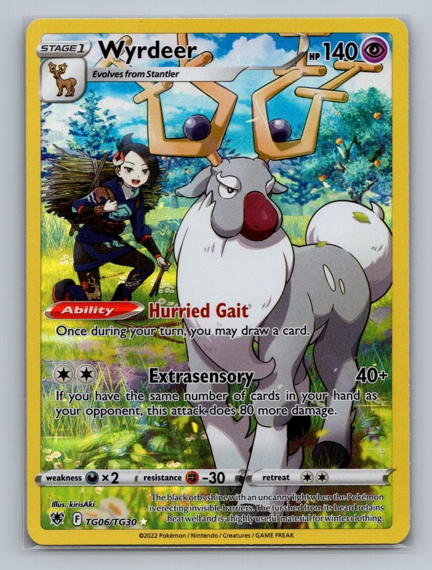 WYRDEER TG06/TG30 HOLO TG ASTRAL RADIANCE TRAINER GALLERY POKEMON NM