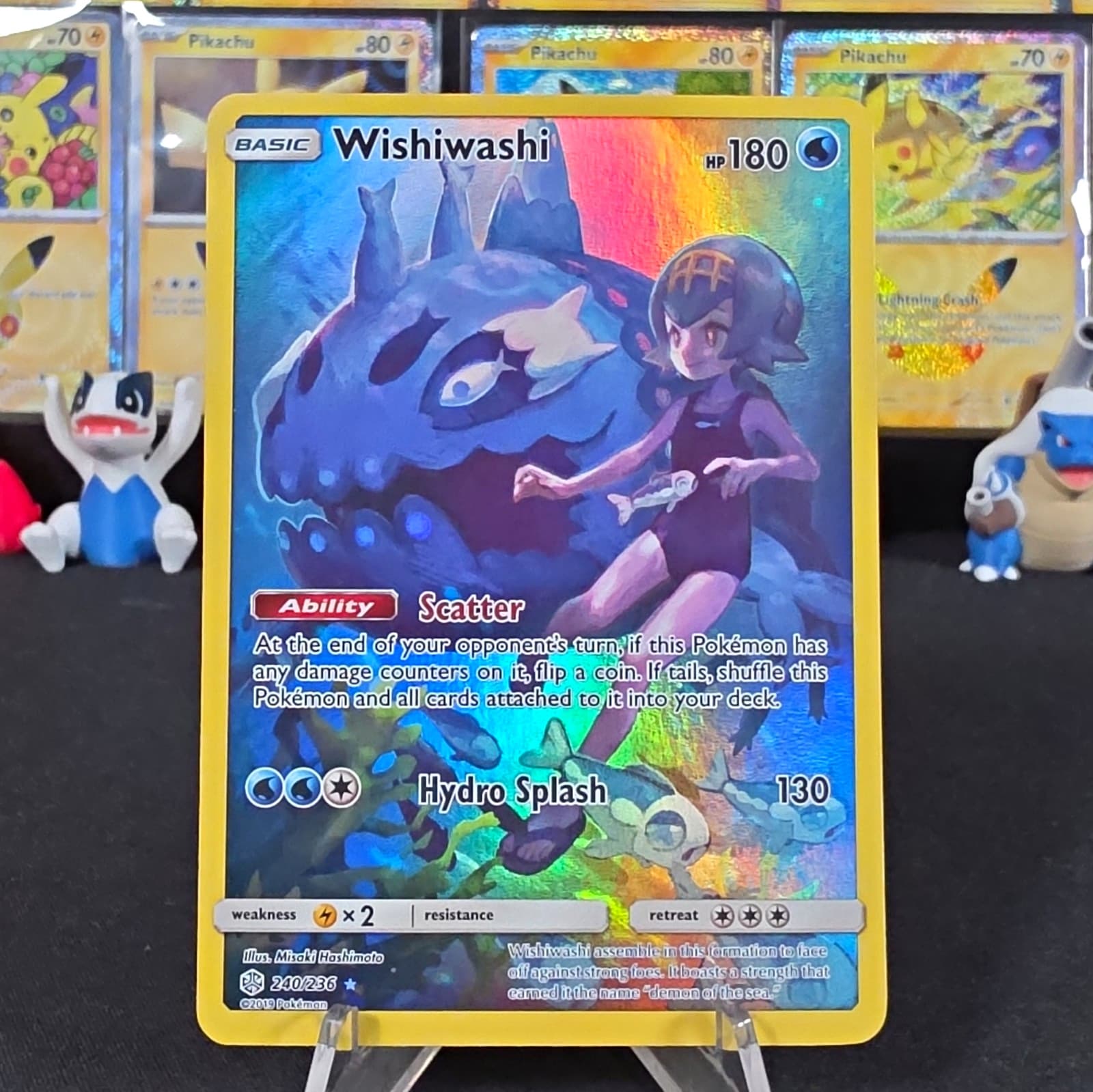 Wishiwashi (Secret) 240/236 Sm-Cosmic Eclipse Holo