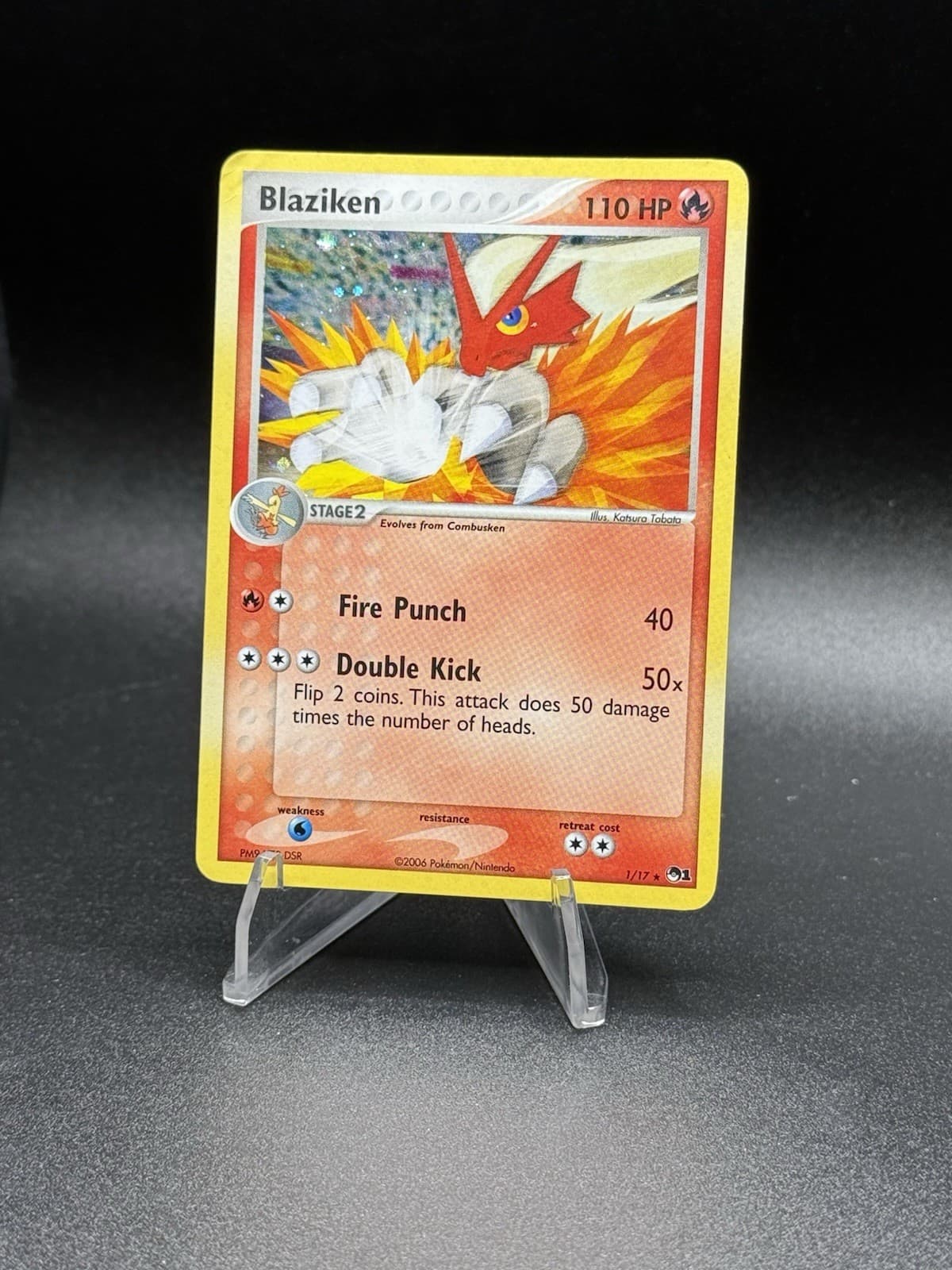 Pokemon Blaziken 001/017 POP Series 1 Holo