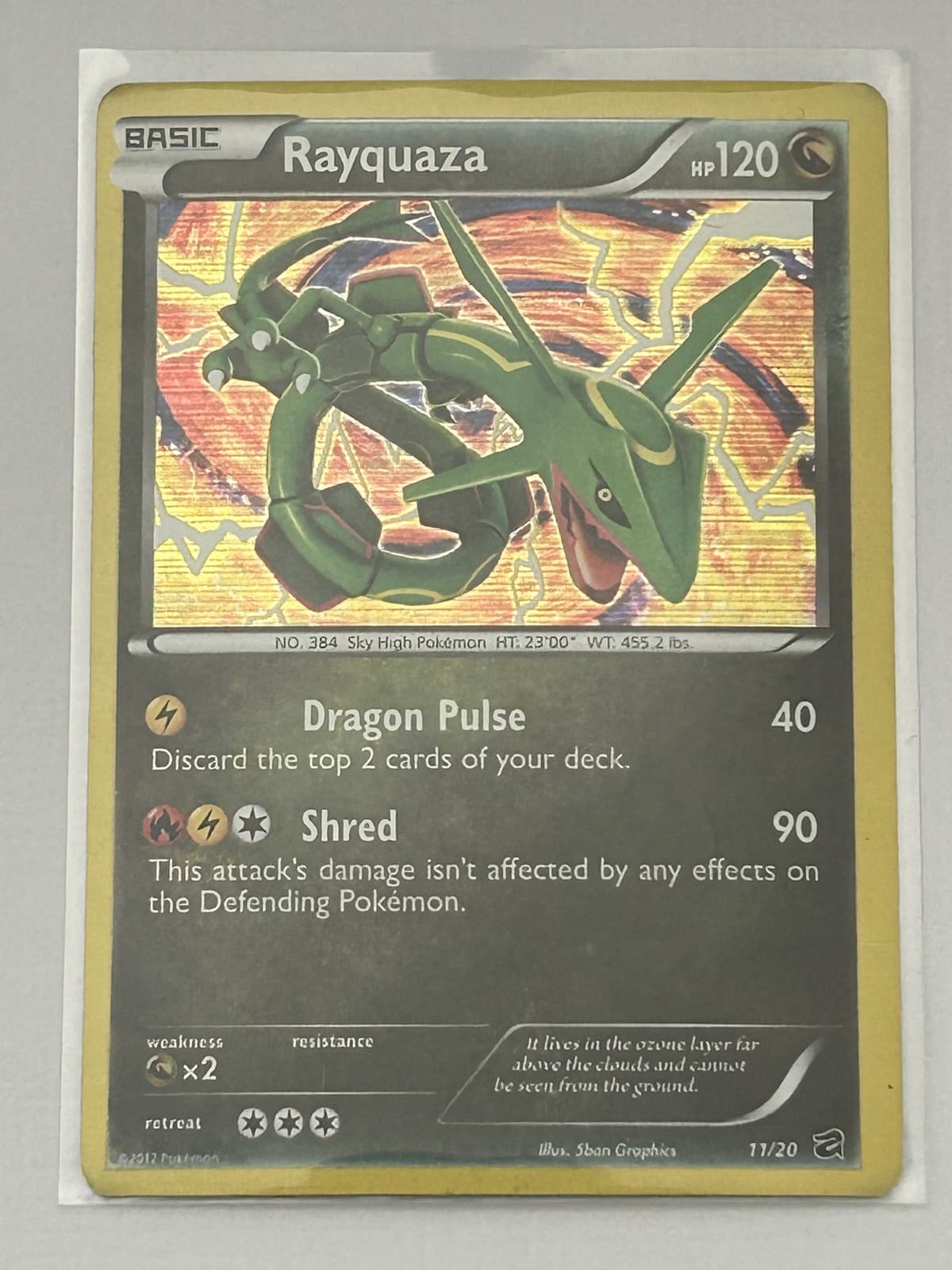 Pokemon Rayquaza 11 - Dragon Vault - LP