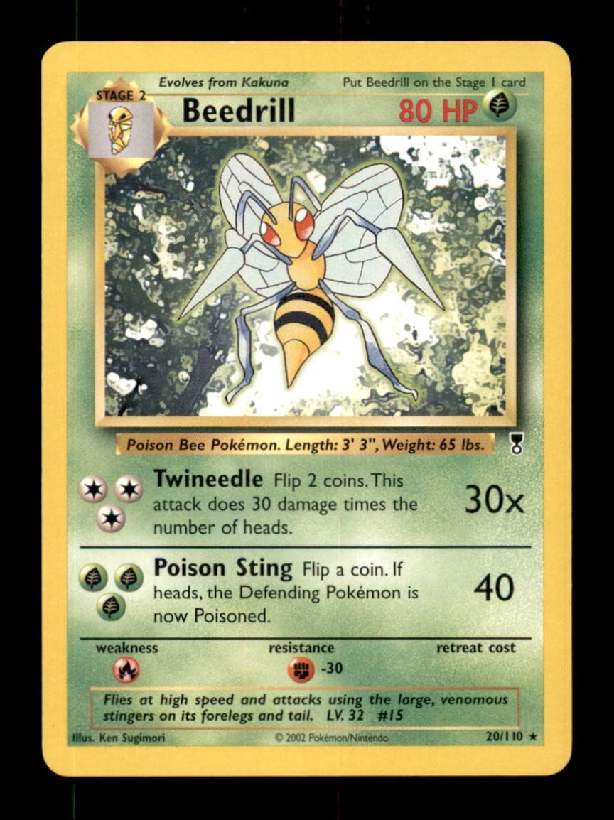 Beedrill 20/110 Legendary Collection Pokemon LP