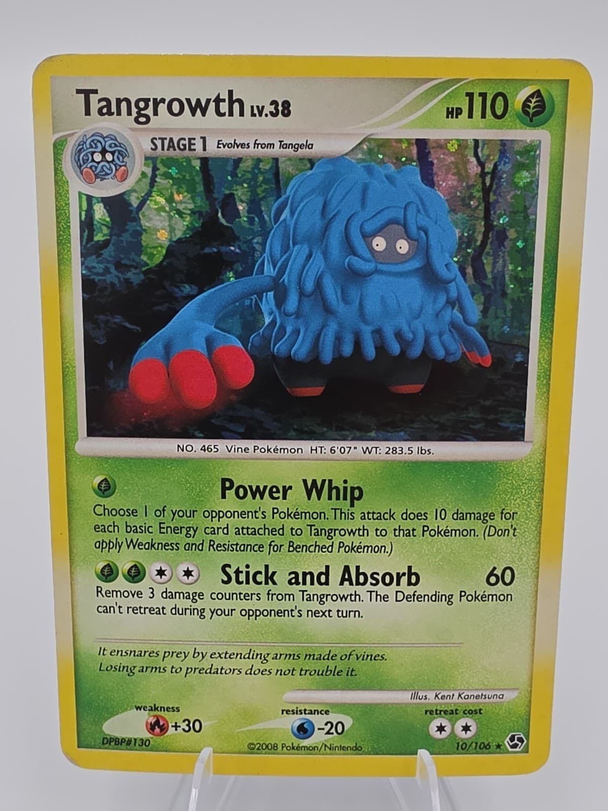 Pokemon - Tangrowth - 10/106 Great Encounters - Holo