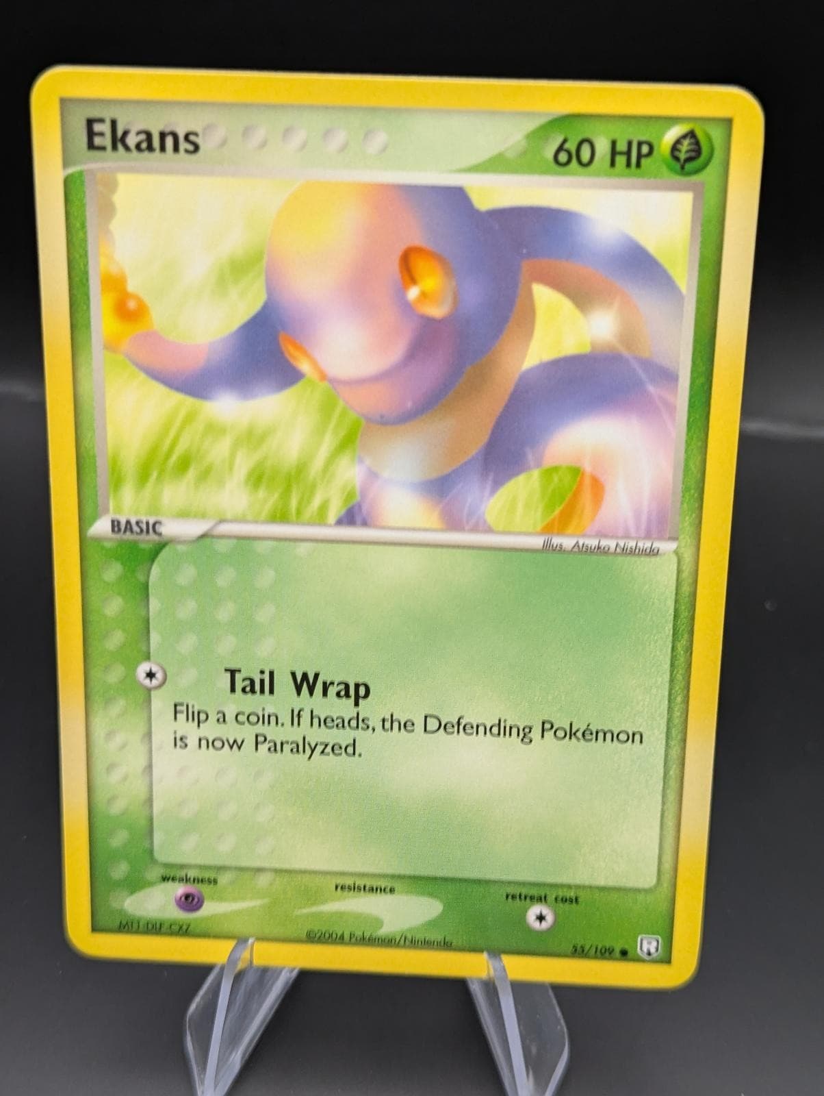 Ekans 55/109 Team Rocket Returns Common 2004 by Atsuko Nishida