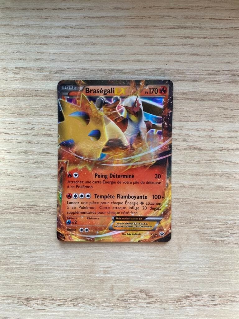  Carte Pokémon Braségali EX XY54 Promo VF
