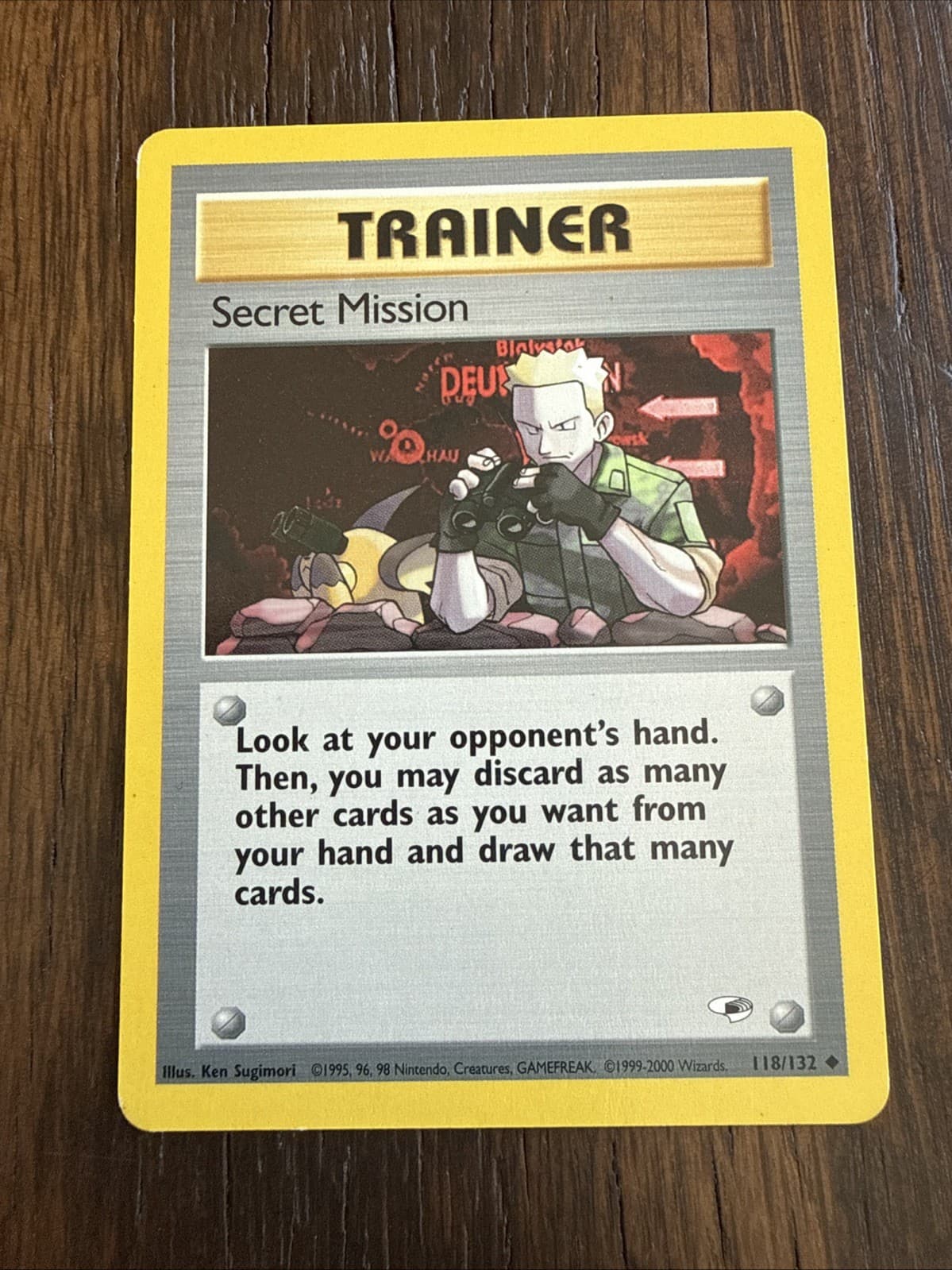 Secret Mission 118/132 Uncommon Gym Heroes Pokemon Unlimited