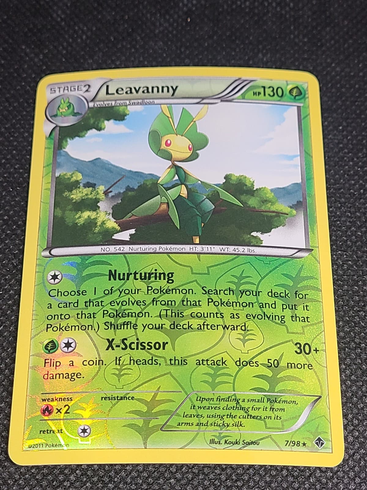 Leavanny (7) Pokemon TCG Emerging Powers #7/98