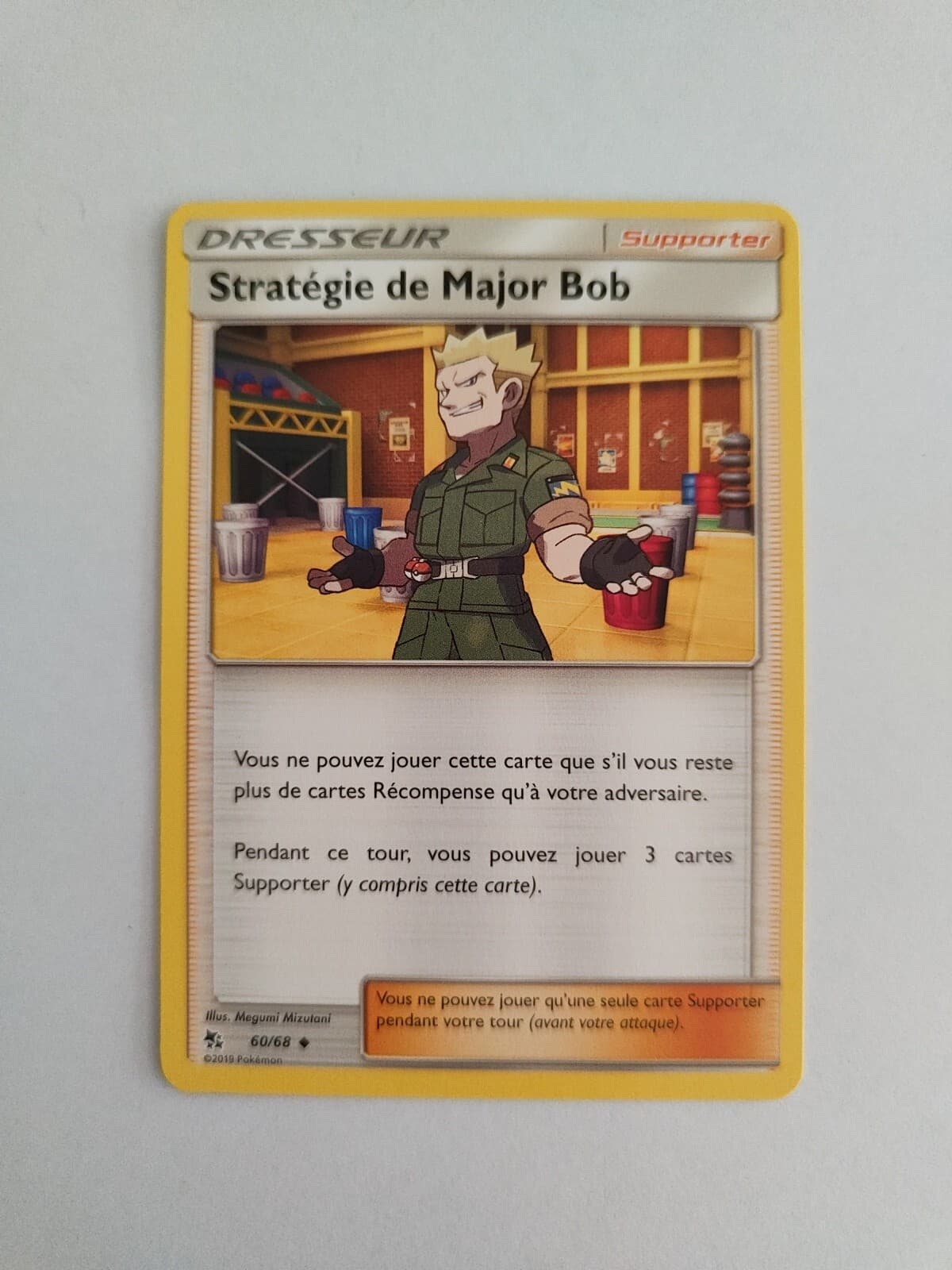 Carte Pokémon - Stratégie de Major Bob 60/68 - Destinées Occultes SL11.5