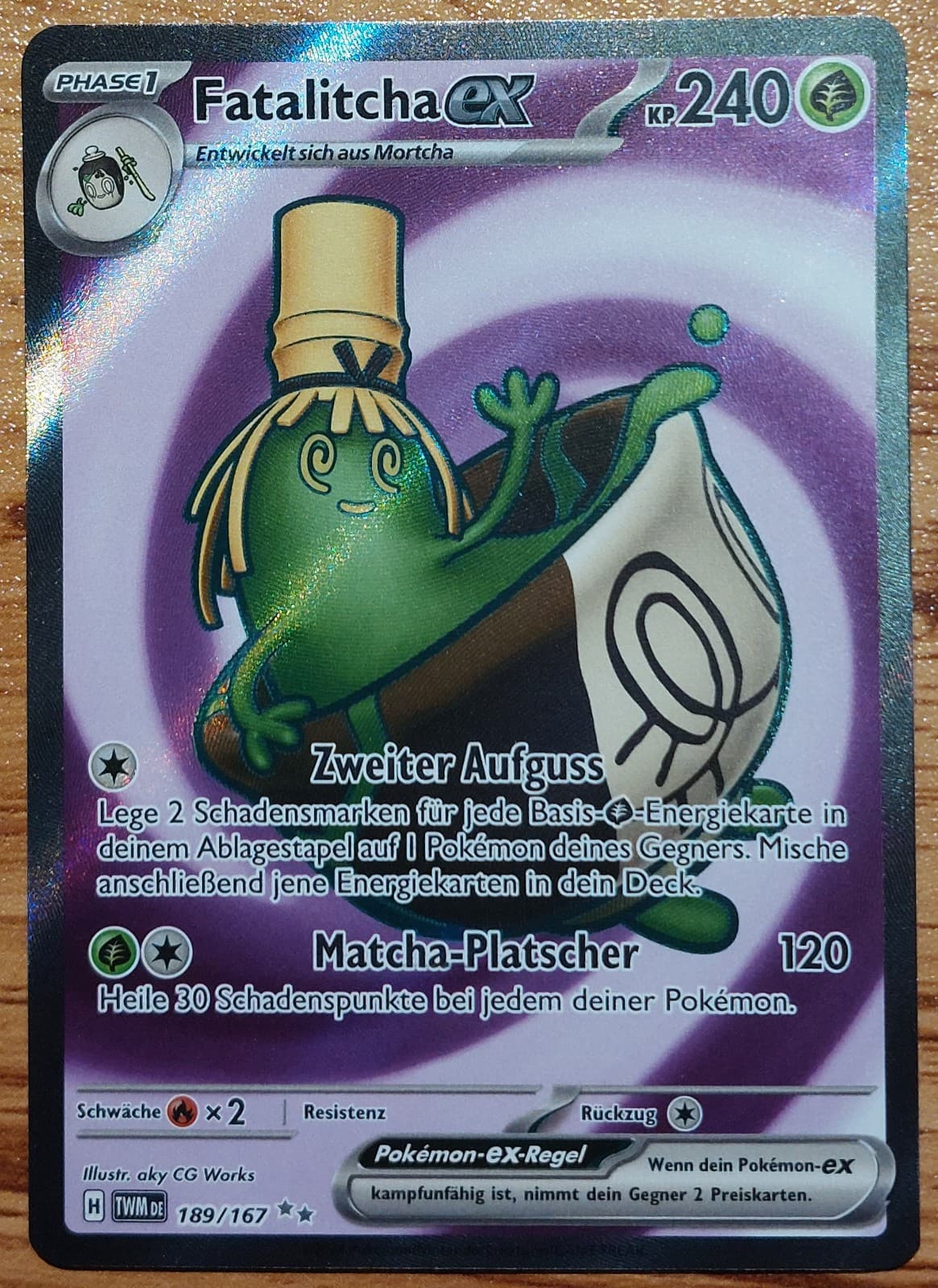 Fatalitcha ex TWM 189/167 - Maskerade im Zwielicht Ultra Rare Deutsch NearMint
