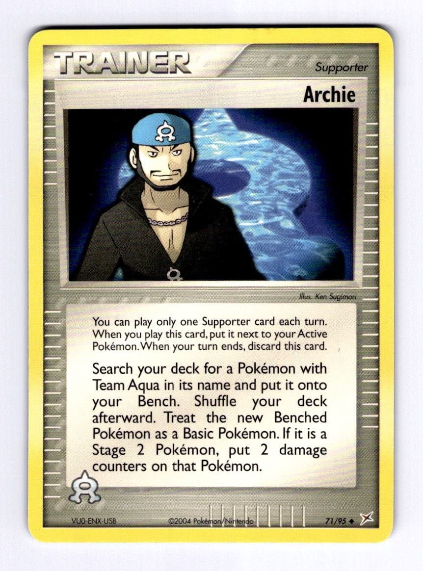 Archie Team Magma vs Team Aqua #71 (2004) Uncommon LP Pokemon