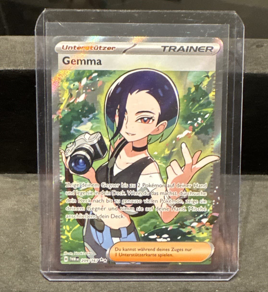 Pokemon Gemma 209/167 (TWM209) Maskerade Im Zwielicht Deutsch Fullart NM Selten