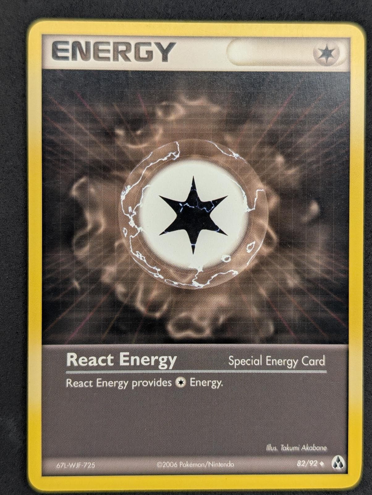 React Energy 82/92 UC Legend Maker Pokemon LP